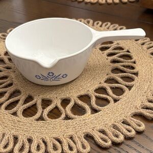 Corning Ware Blue Cornflower 2 1/2 Cup Small Pot